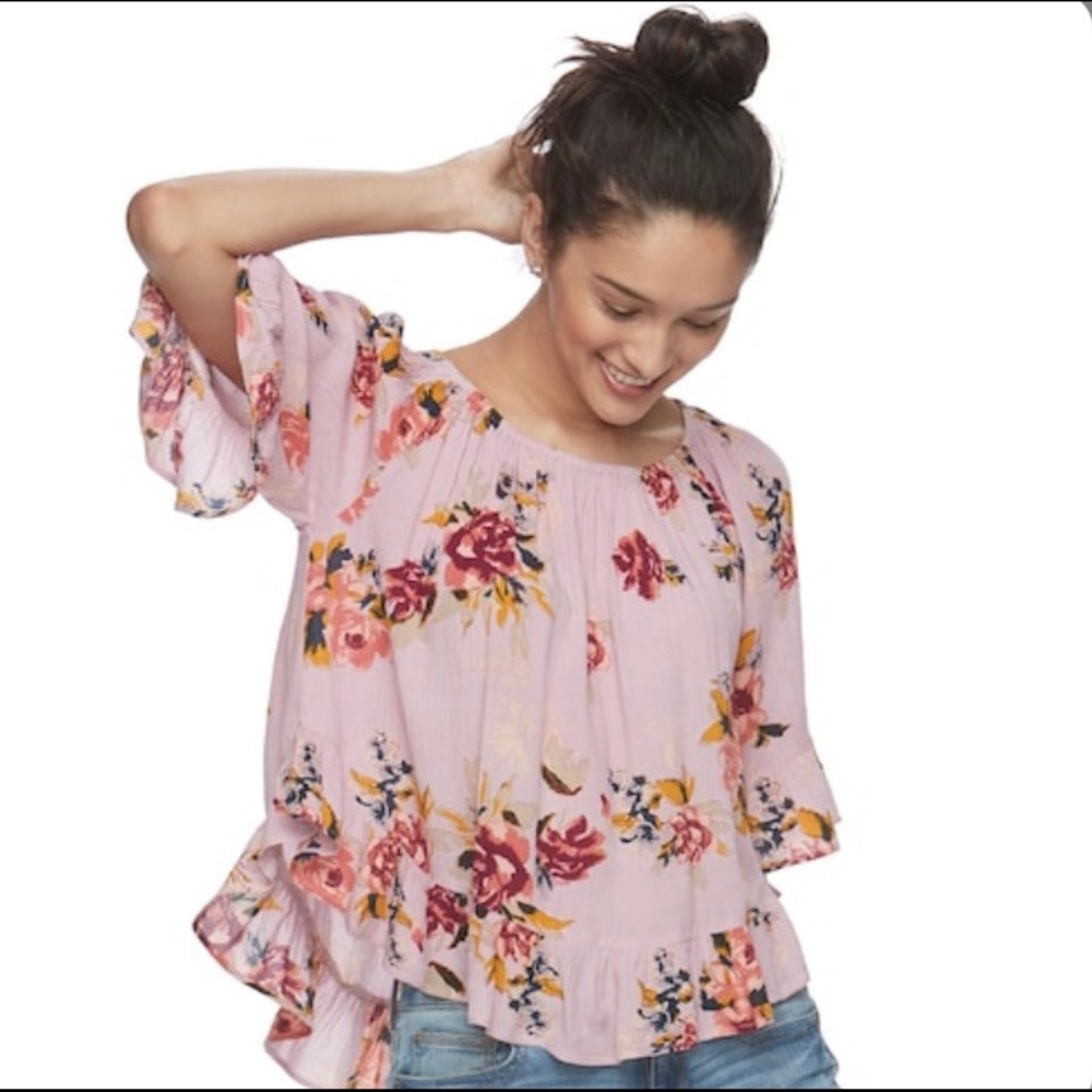 Vanilla Star Off-The-Shoulder Blouse